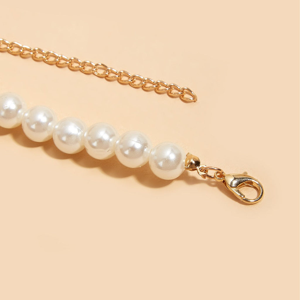 Multi-Layer Pearl Body Chain Circular Tassel Bead Skirt Belt