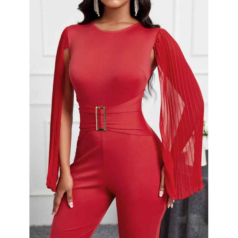 Niche Design Jumpsuit for Elegant Women