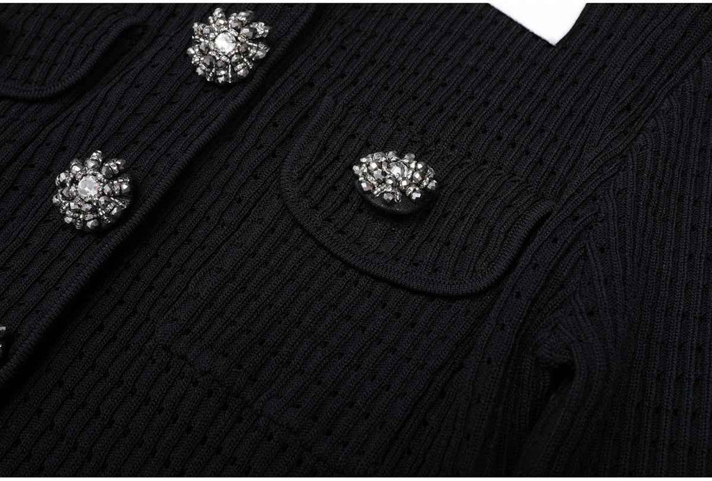 Knitted All Matching Women's Top Cardigan Sweater