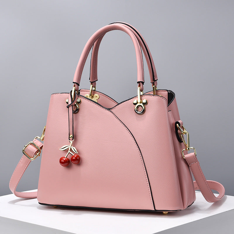 Women's Crossbody Shoulder Bag - High-Grade Leather Handbag for Women
