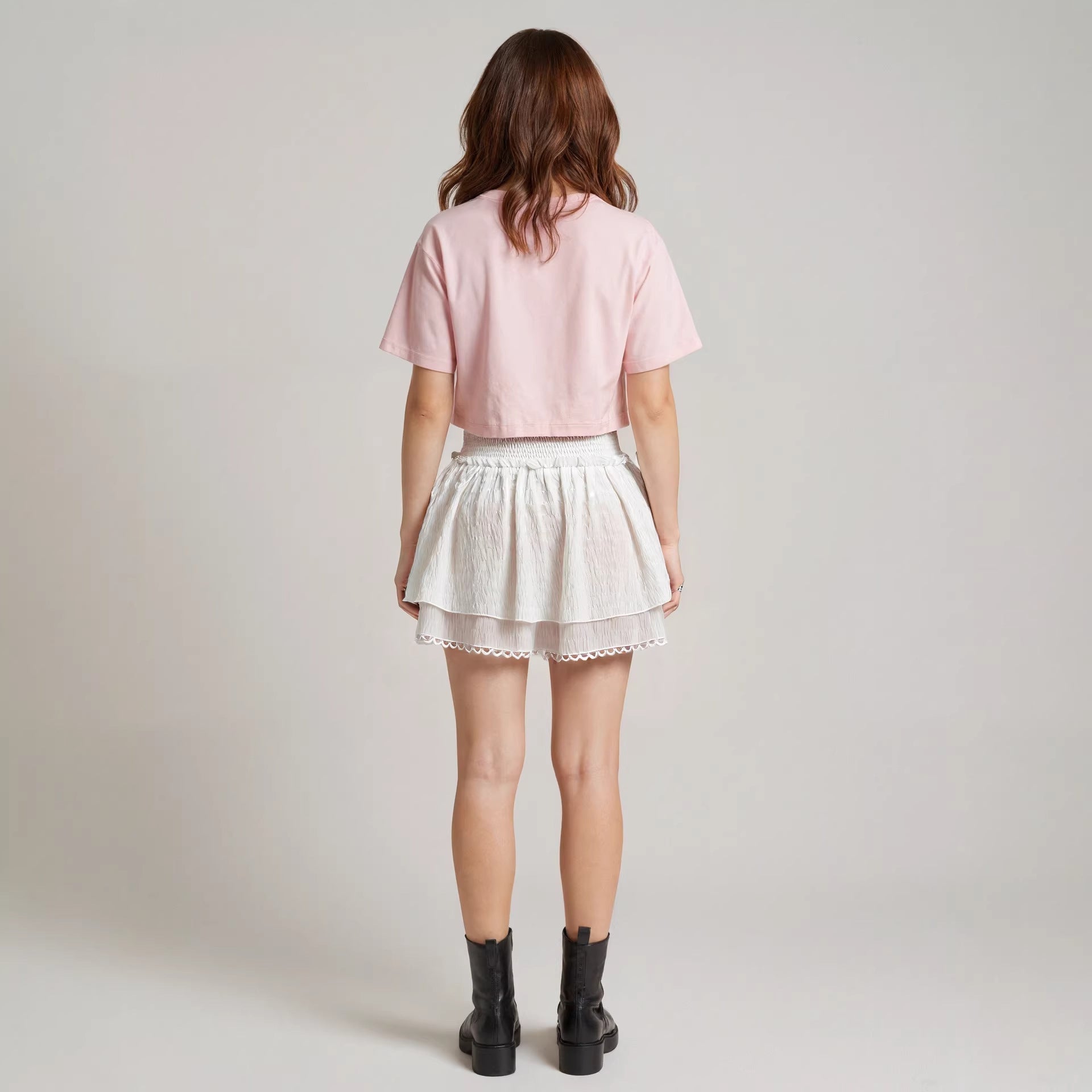 Ballet High Waist A line Skirt