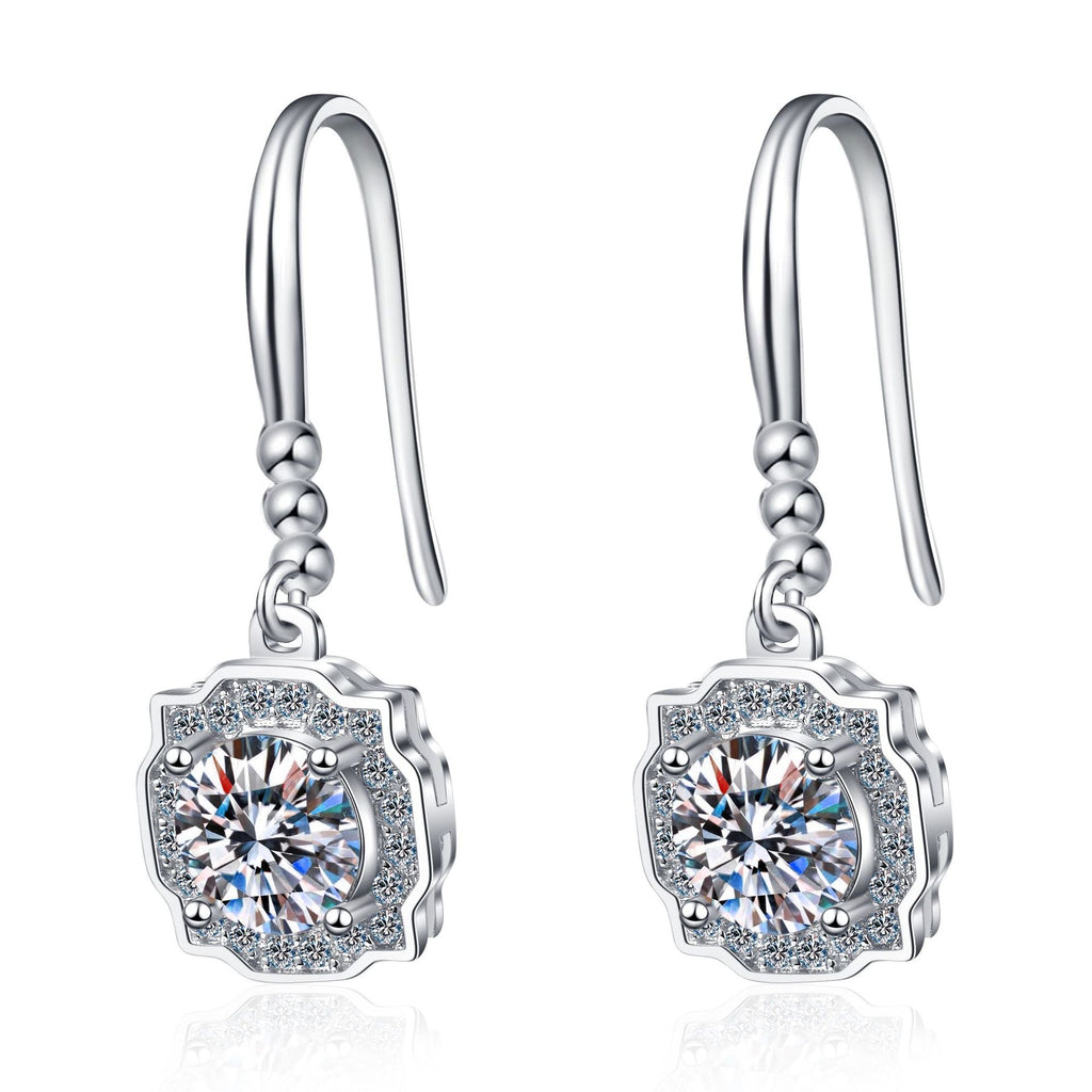 Sunflower Full Diamond Stud Earrings