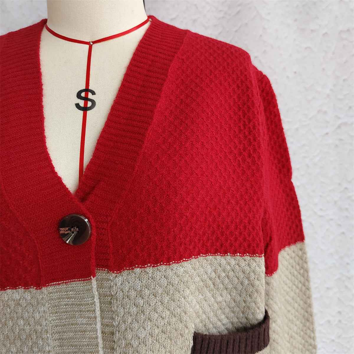 MUNSIEUR Knitted Cardigan Sweater
