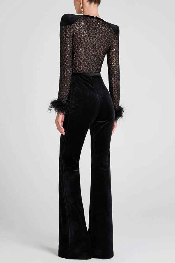 Long Sleeve Jumpsuit Casual