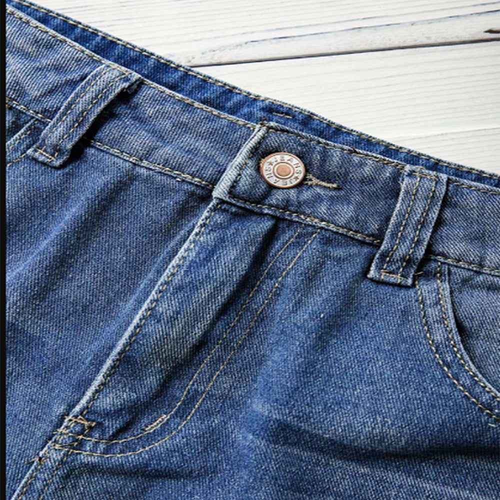 American Flag Printed Patch Denim Bottoms 4th of July Collection