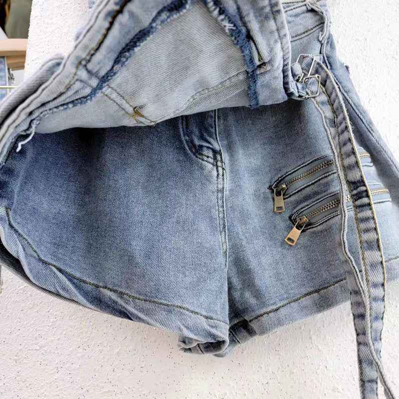 Women's Bottoms Denim Skort