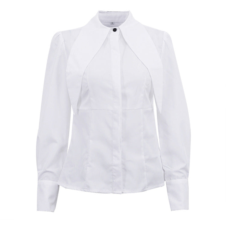 Long Sleeve Cardigan Blouse