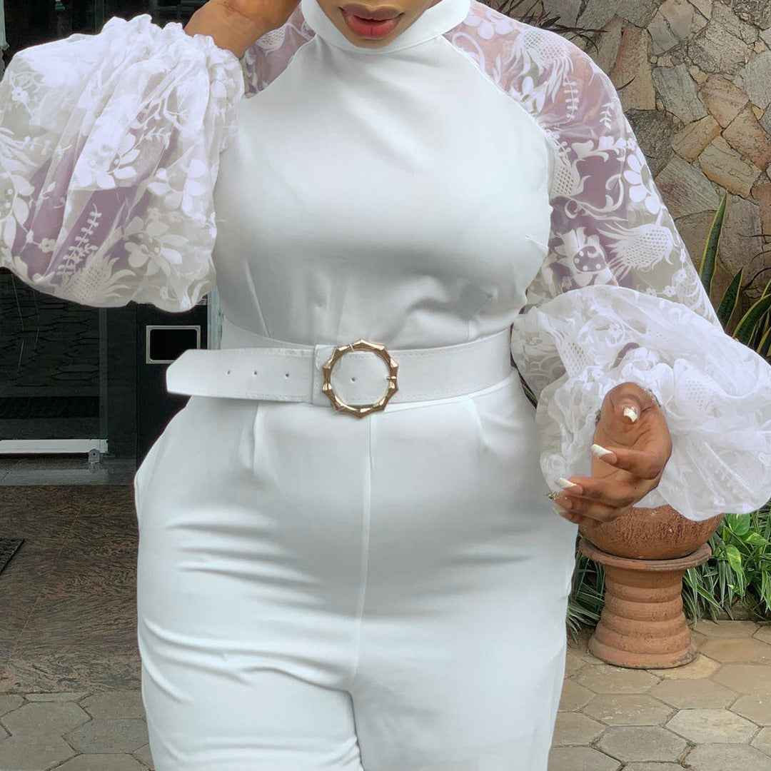 Slim Fit Casual Jumpsuit