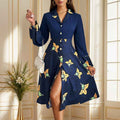 Cardigan Printed Dress