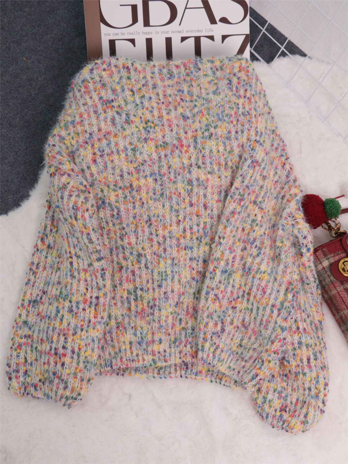 Knitted Pullover Sweater for Women