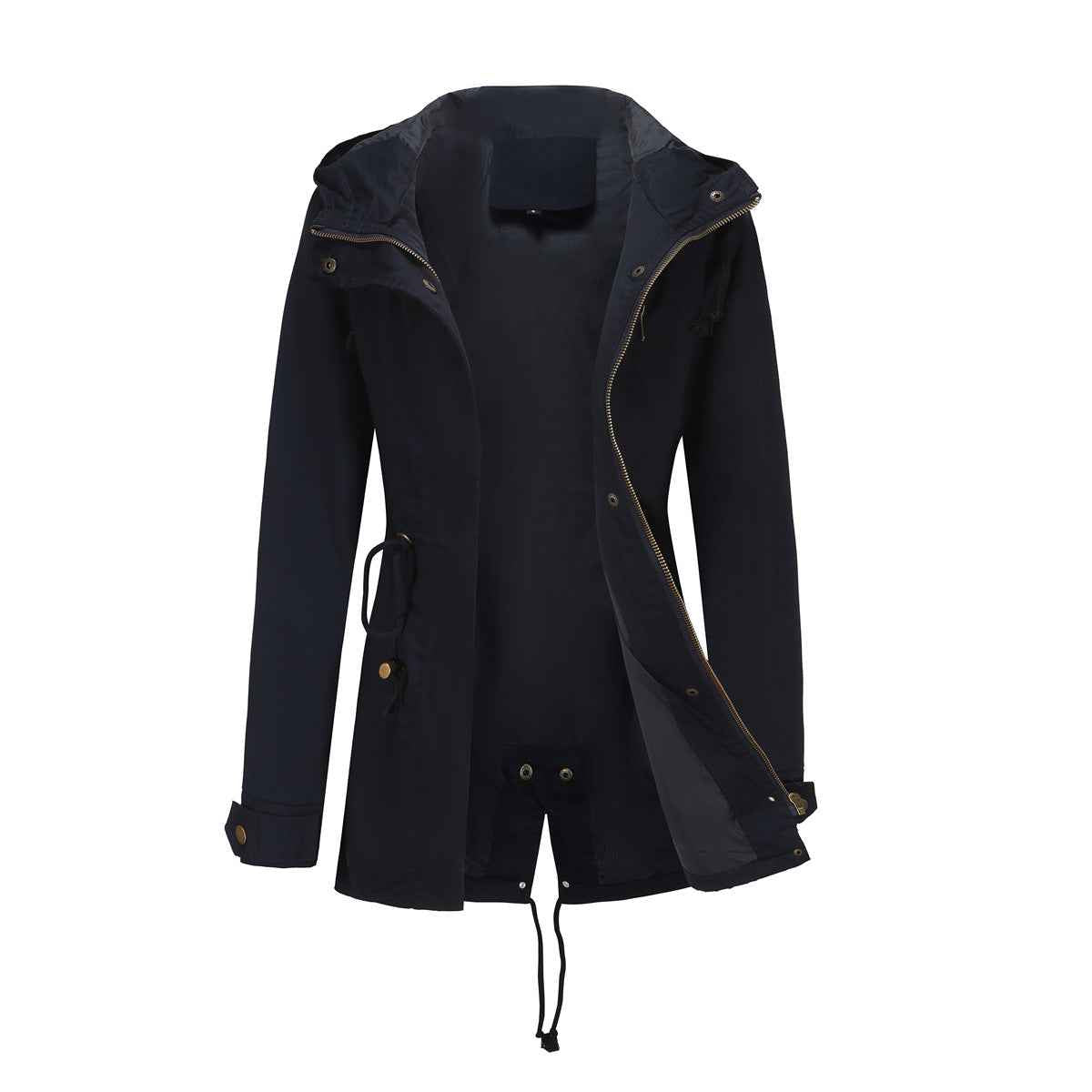Plus Size Loose Solid Color Women's Jackets