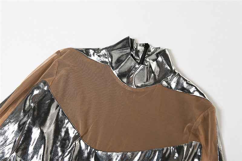 Metallic Jumpsuit for Women