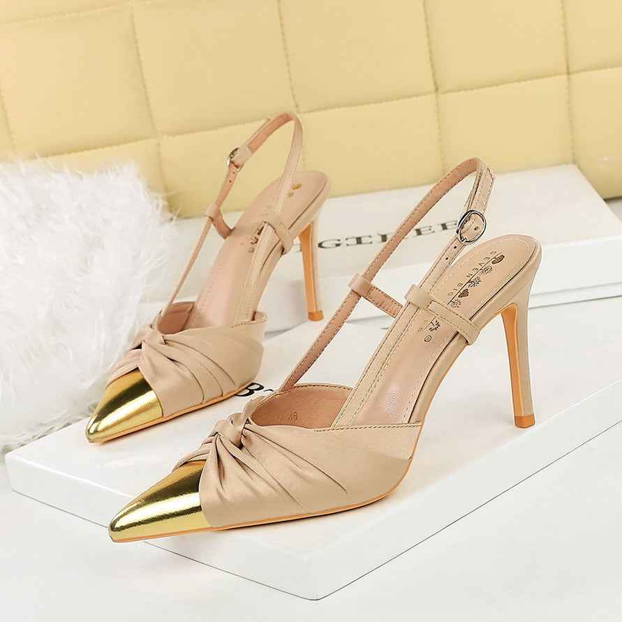 Cocktail High Heels Stiletto Heel Satin Bow