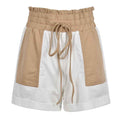 Summer Multi Contrast Color Bottoms for Women