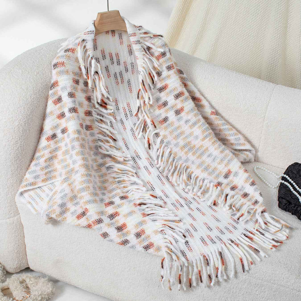 Casual Loose Sweater w Tassels (one size)
