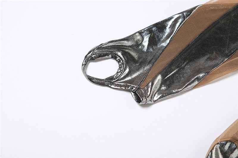 Metallic Jumpsuit for Women