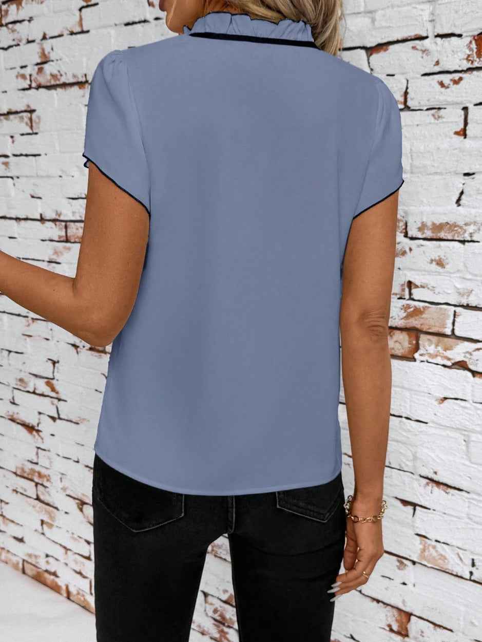 MUNSIEUR All Pleated Blouse