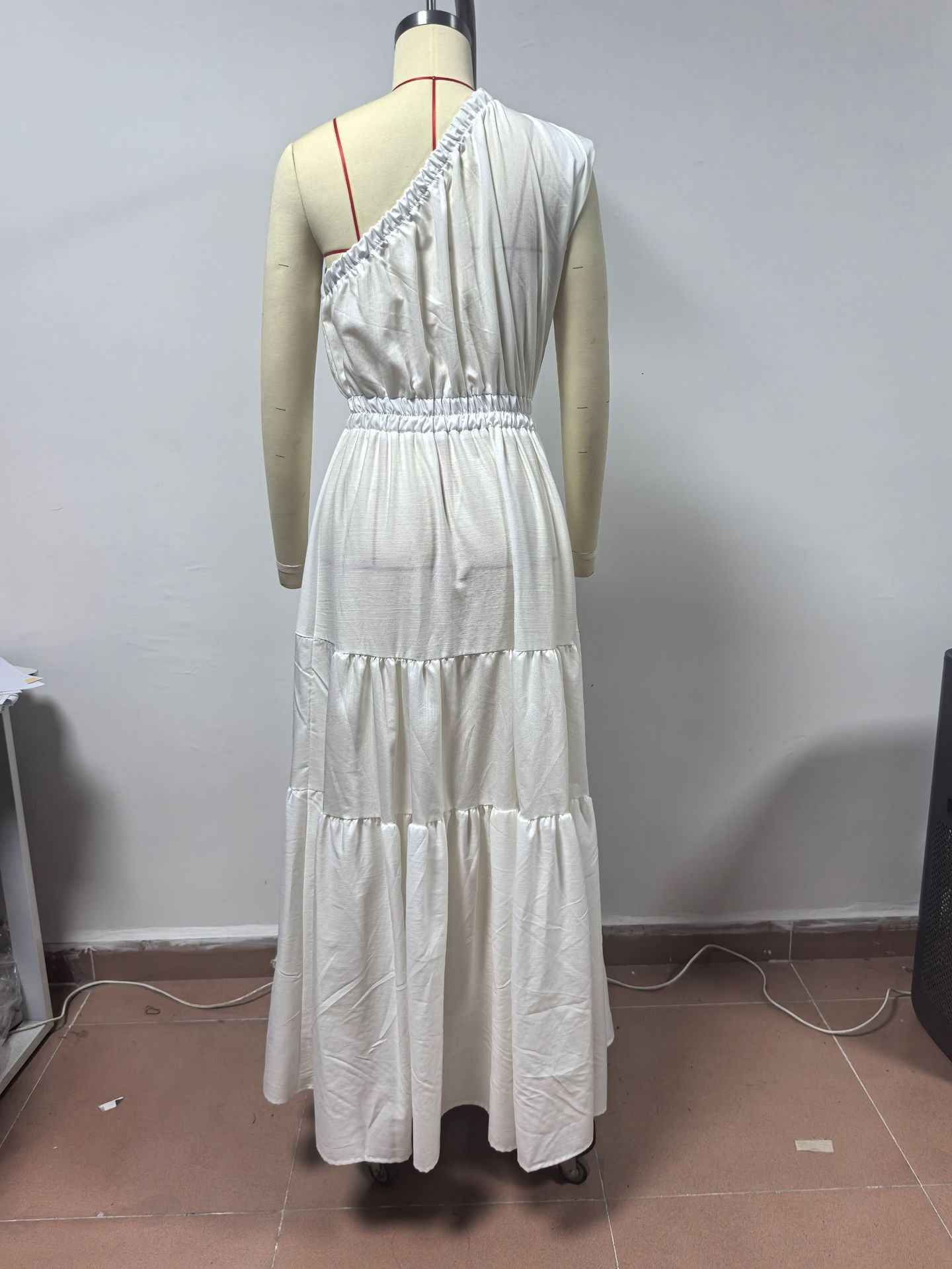 Solid Color Vacation Dress