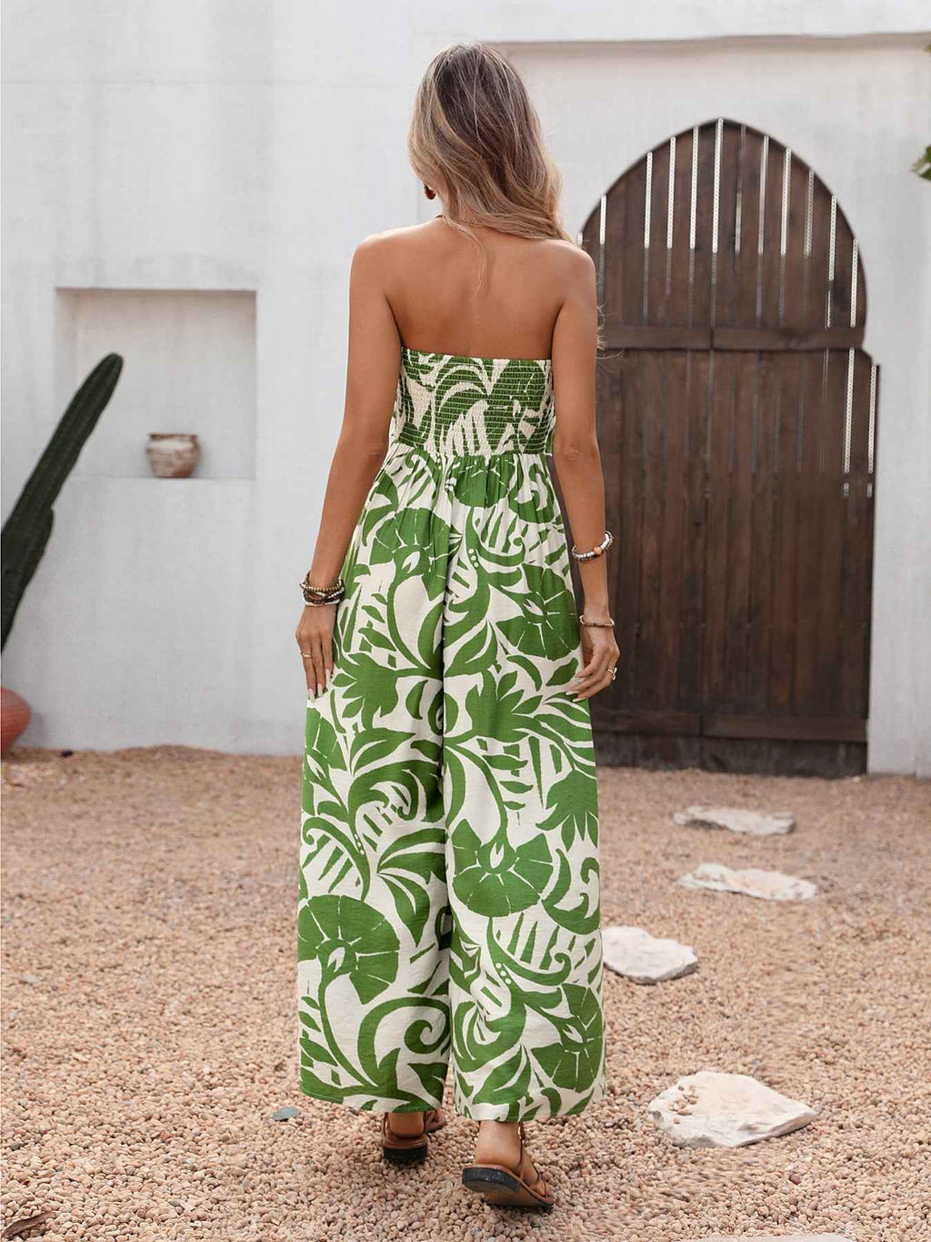 One Piece Tube Top Jumpsuit