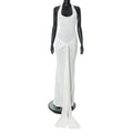 Women Clothing Summer Sexy Solid Color Sleeveless Halter Sheath Dress Women