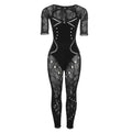 Sexy Cutout Knitted Jumpsuit