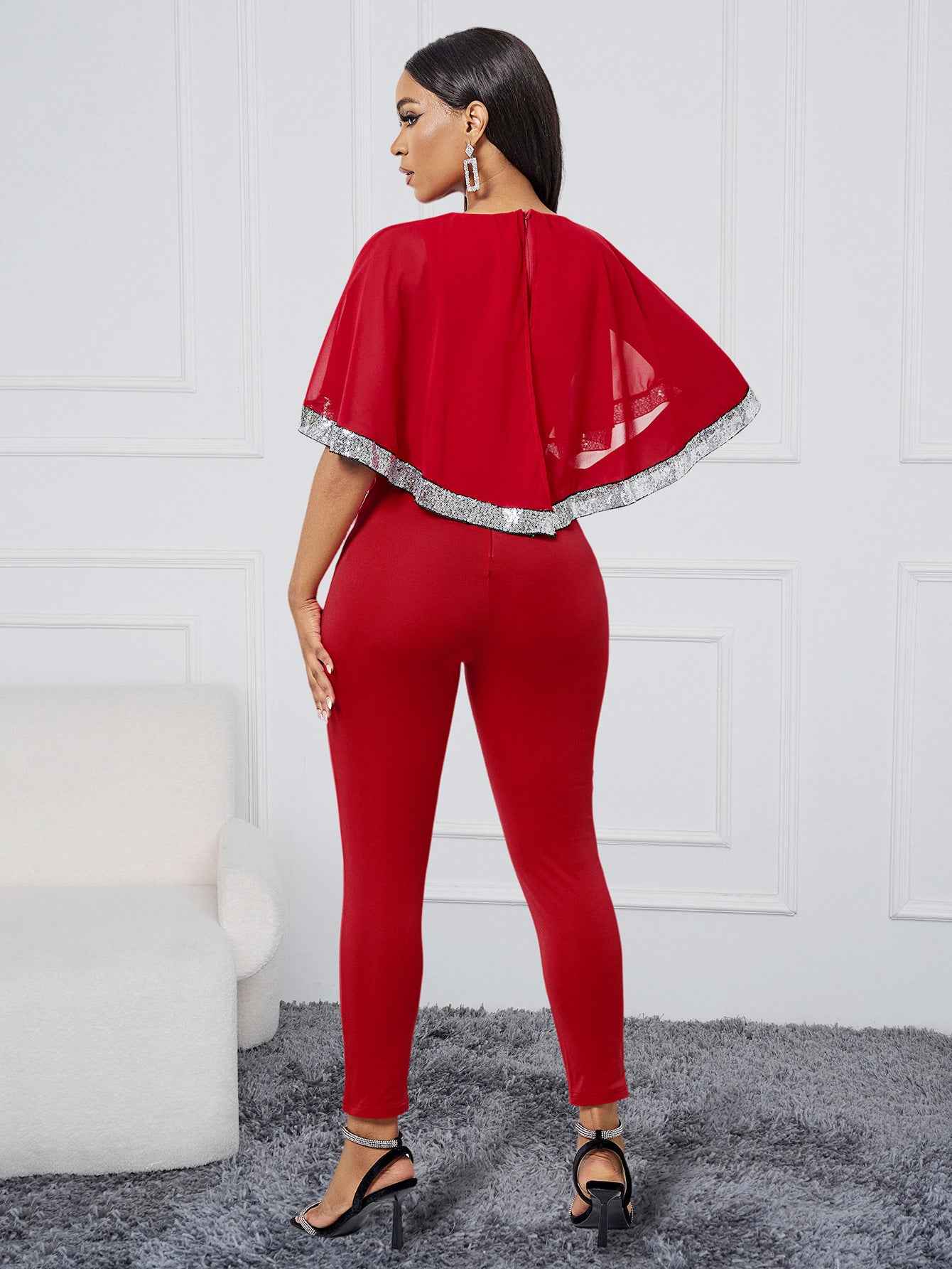 Sequ Stitching Jumpsuit