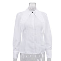 Long Sleeve Cardigan Blouse