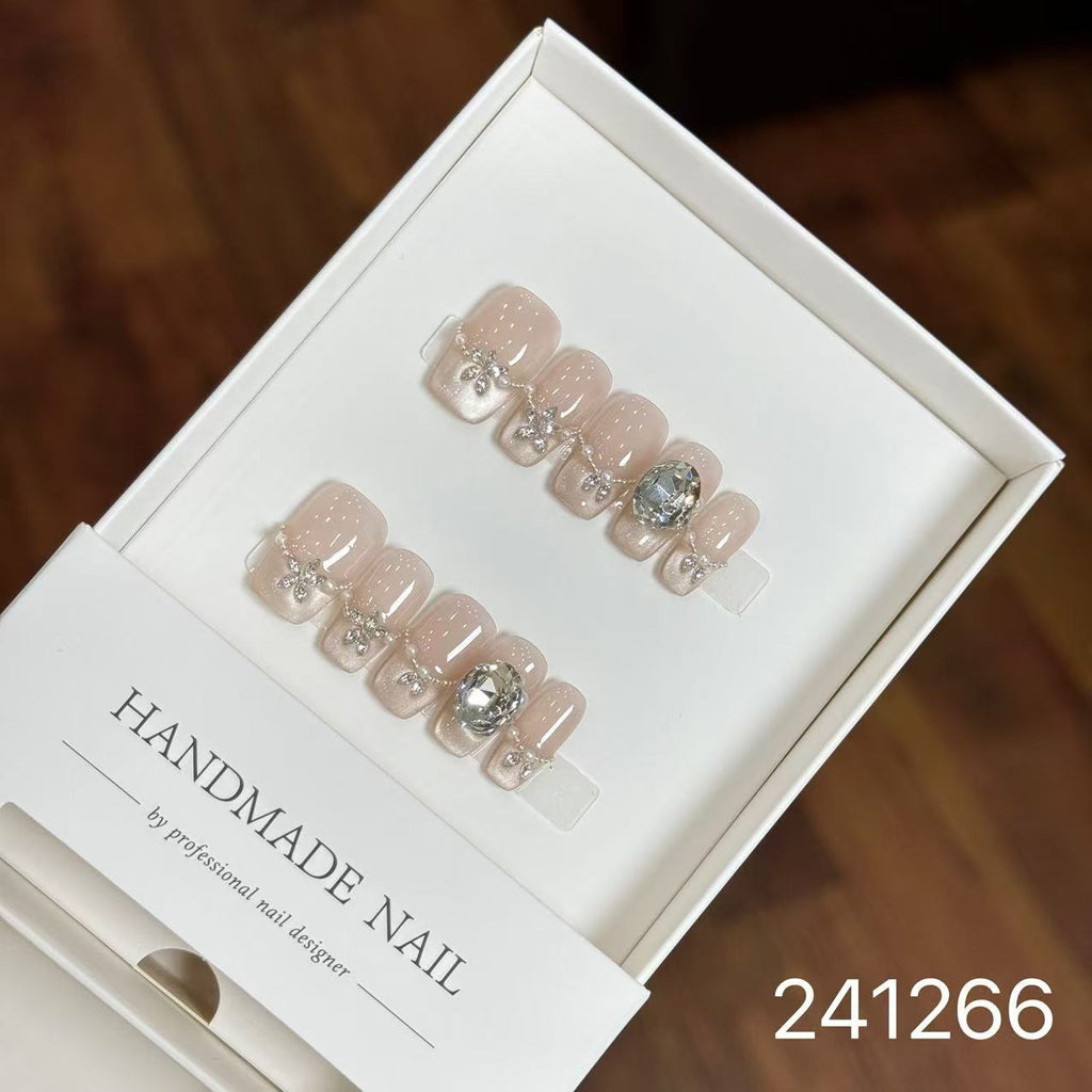 1030- Handmade press on nails fake nails removable