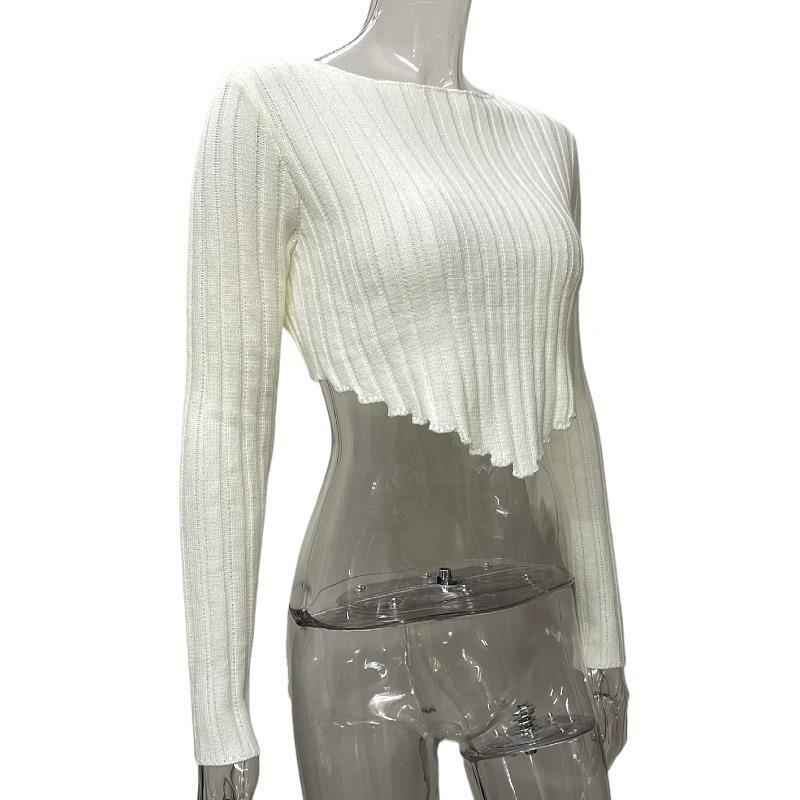 Long Sleeve Cropped T-shirt for Women