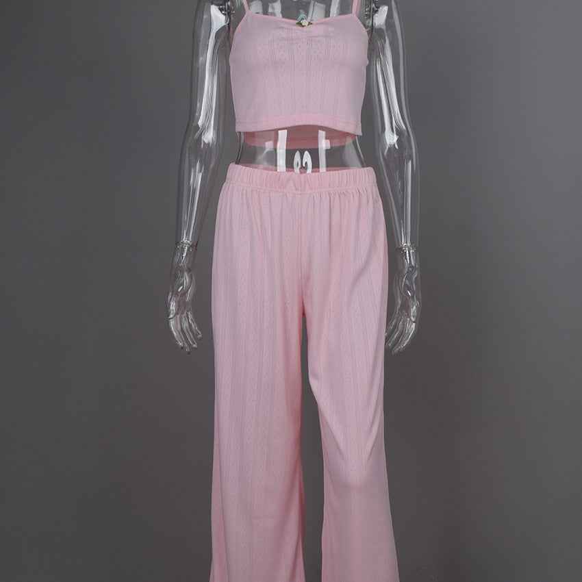 Summer Casual Two Piece Set Women's Pajamas Set