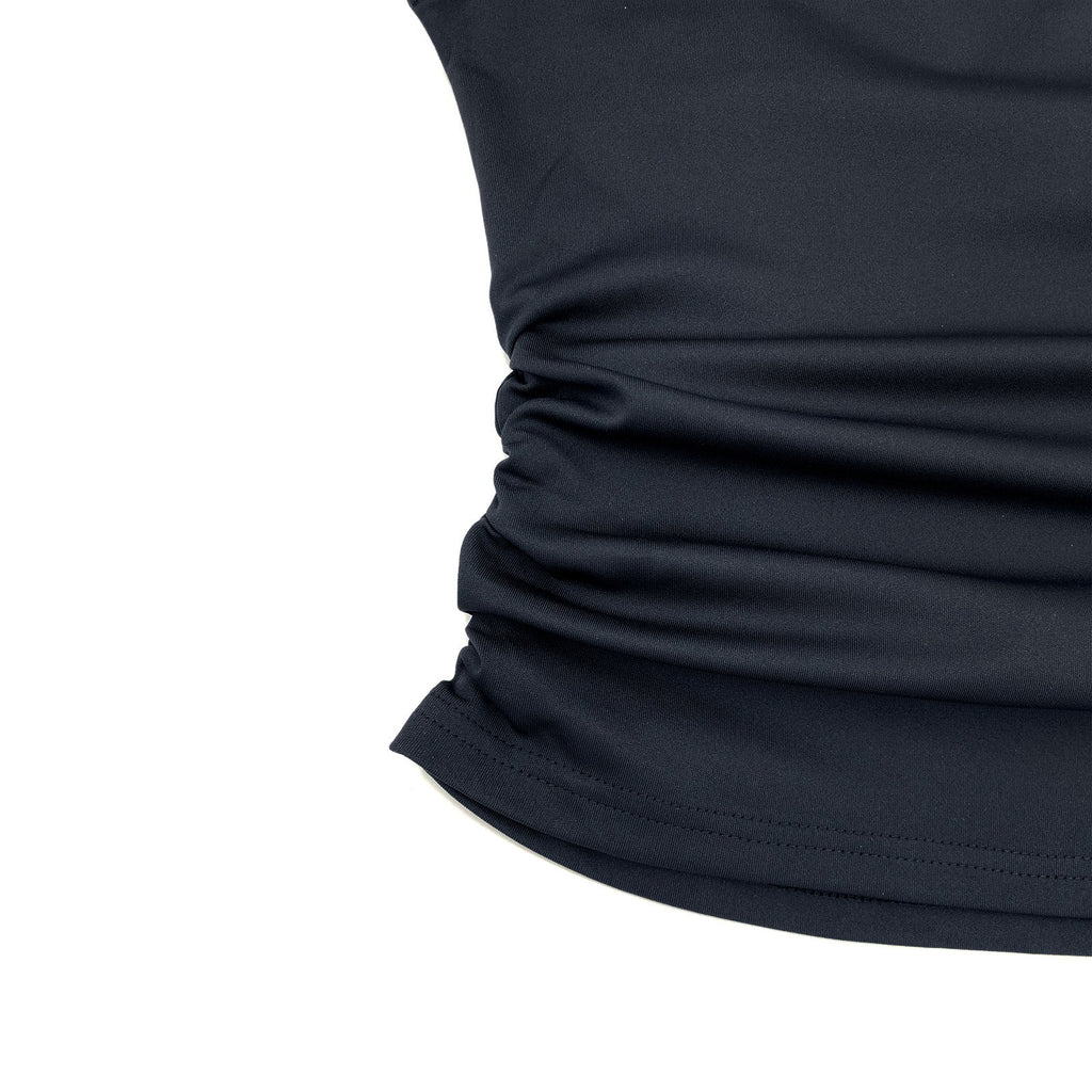 Women's Jumpsuit Bandage Pleated Set