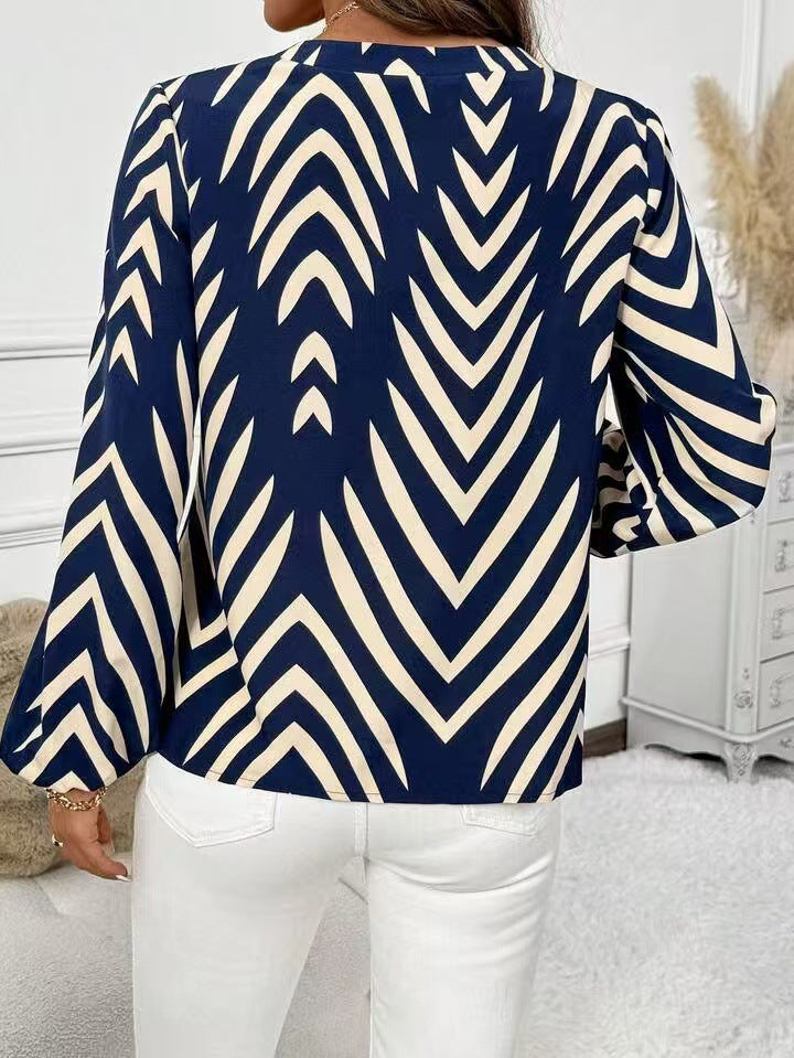 Long Sleeve Casual Elegant Blouse