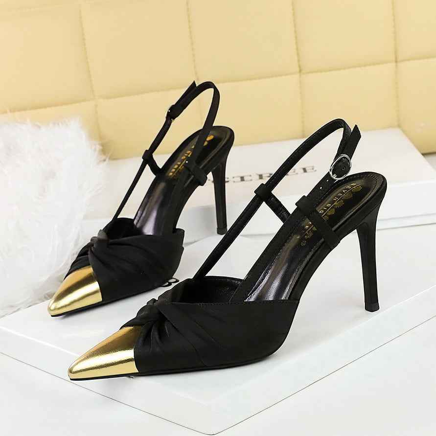 Cocktail High Heels Stiletto Heel Satin Bow