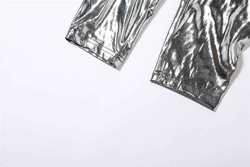 Metallic Jumpsuit for Women