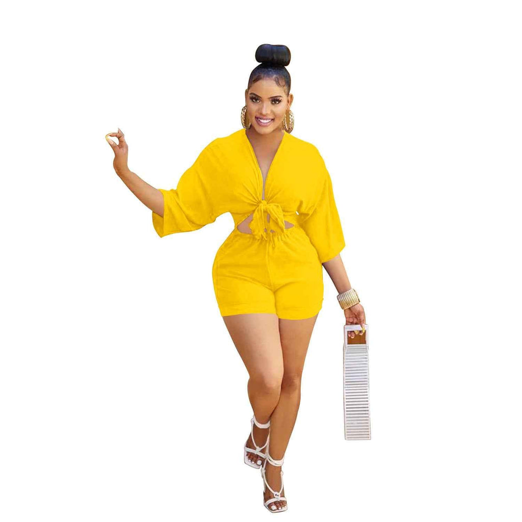 MUNSIEUR Women's Romper Set