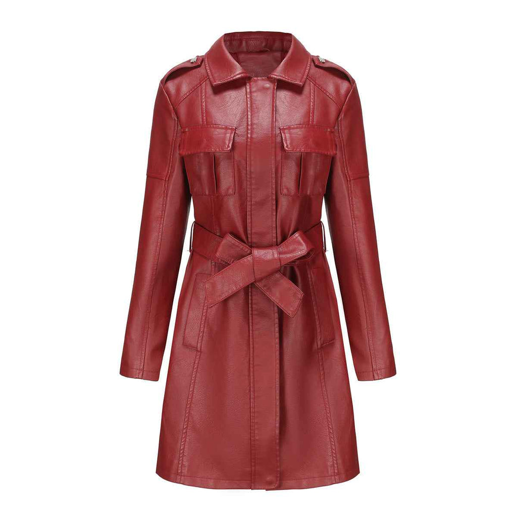 Mid Length Jacket Casual Women's Jackets