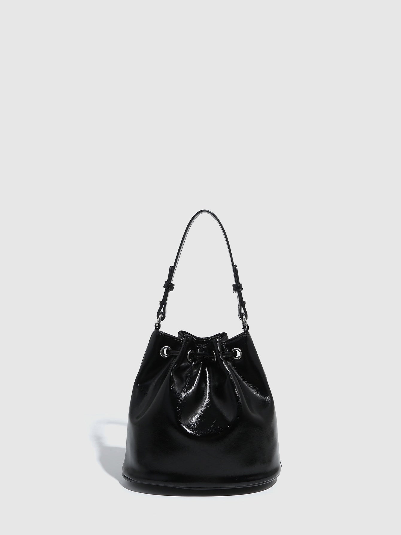 Trendy Rivet Cutout Messenger HandBag Purse