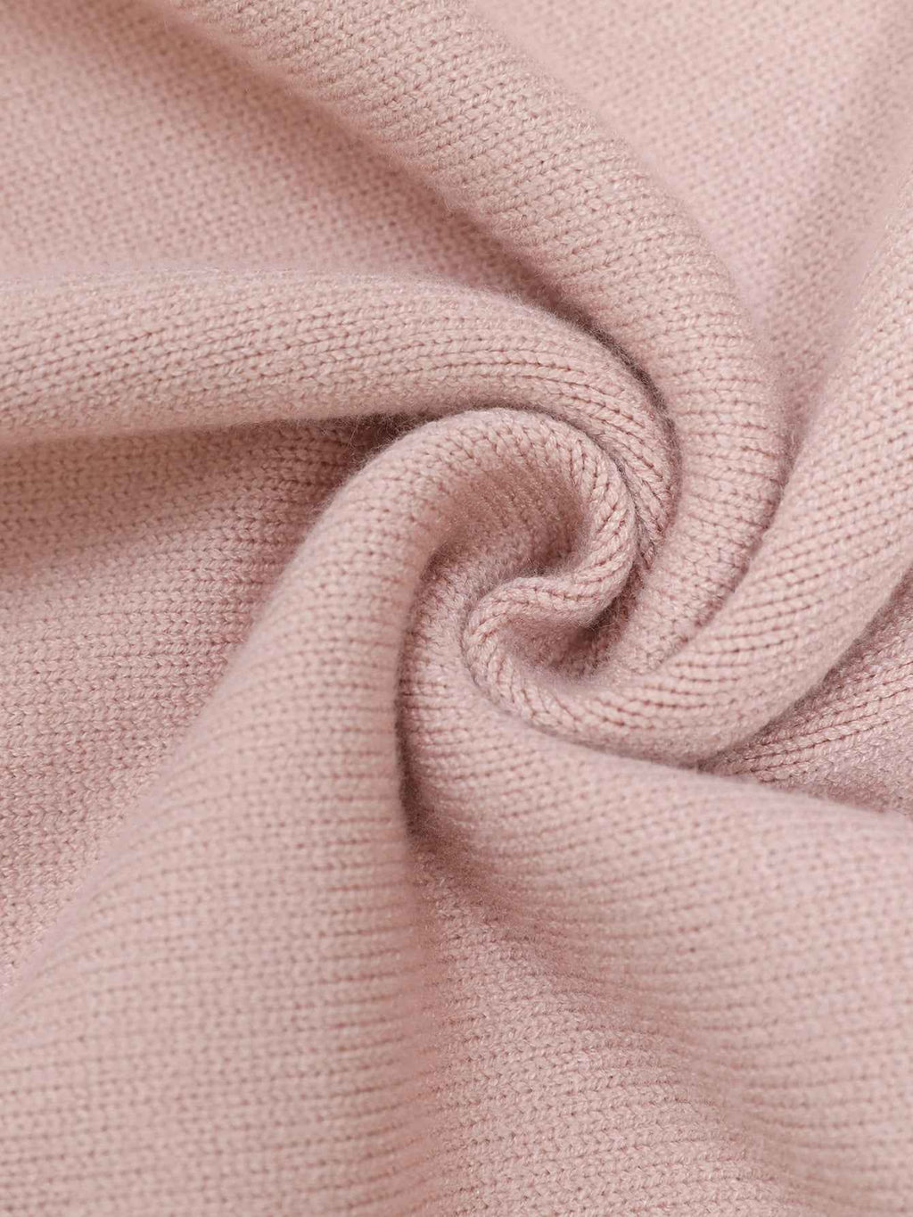 Puff Sleeve Sweater Solid Color