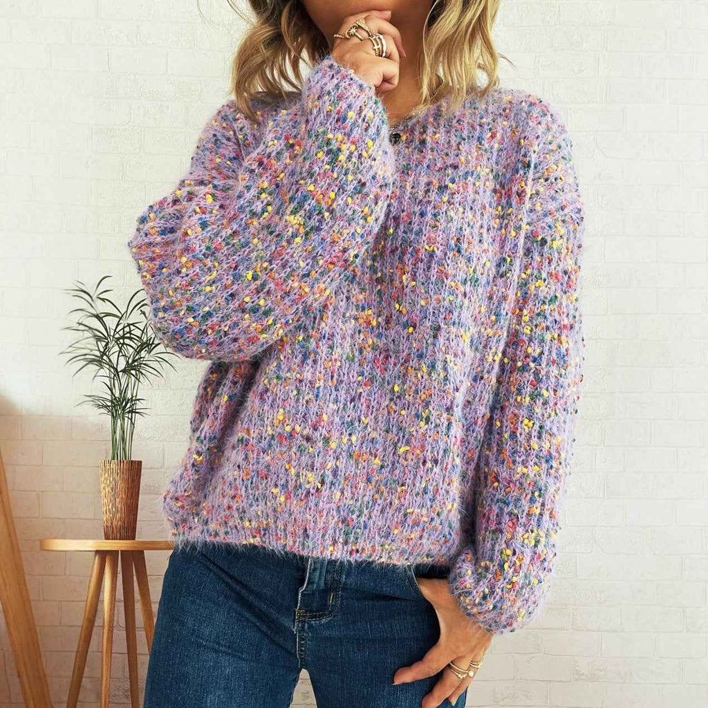 Knitted Pullover Sweater for Women