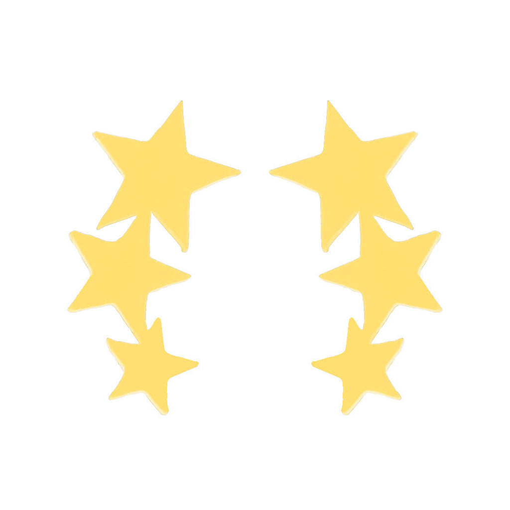 Mini Star Moon Heart Ear Studs