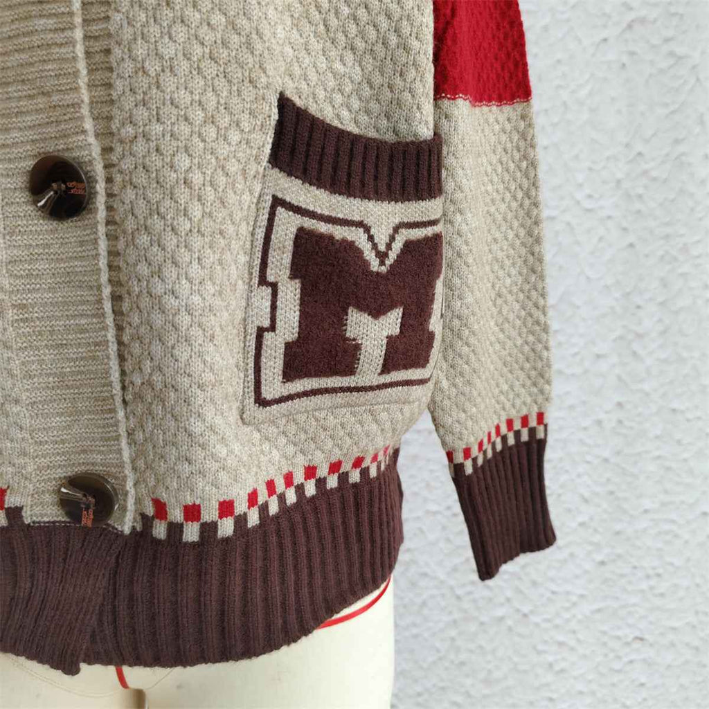 MUNSIEUR Knitted Cardigan Sweater