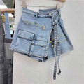 Women's Bottoms Denim Skort