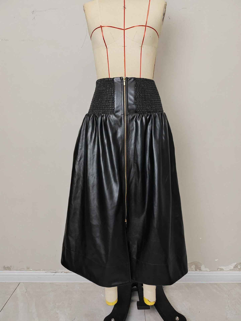 Mid Length Umbrella Skirt Half Length Skirt