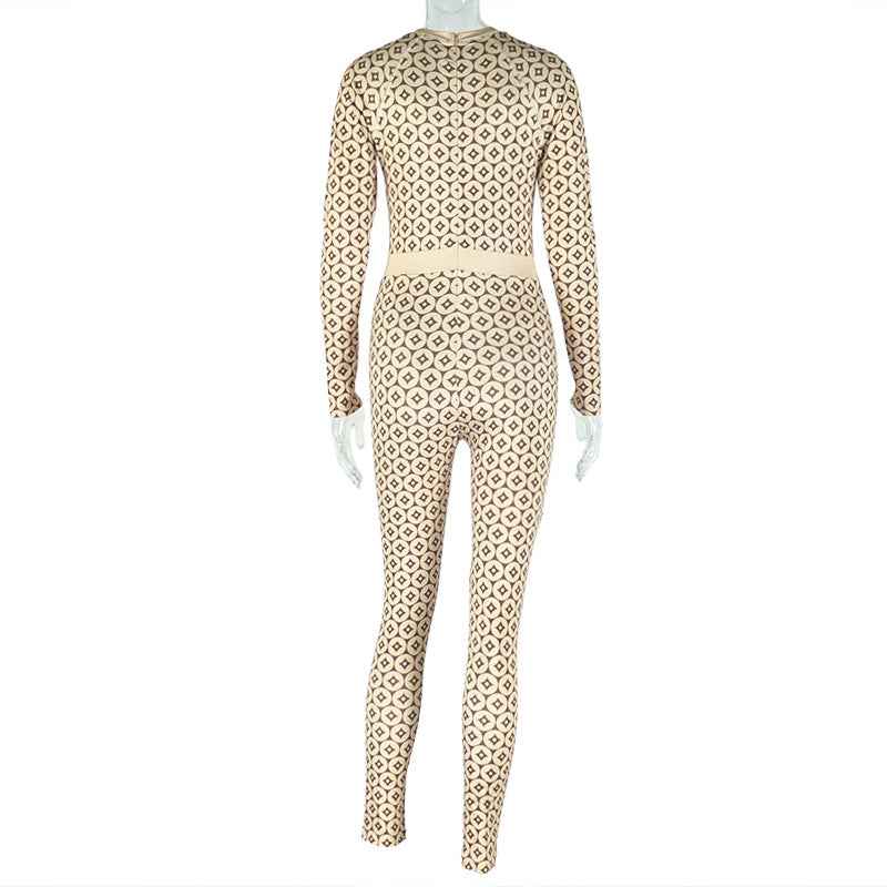 Women's Slim Fit Elastic Waist Jumpsuit
