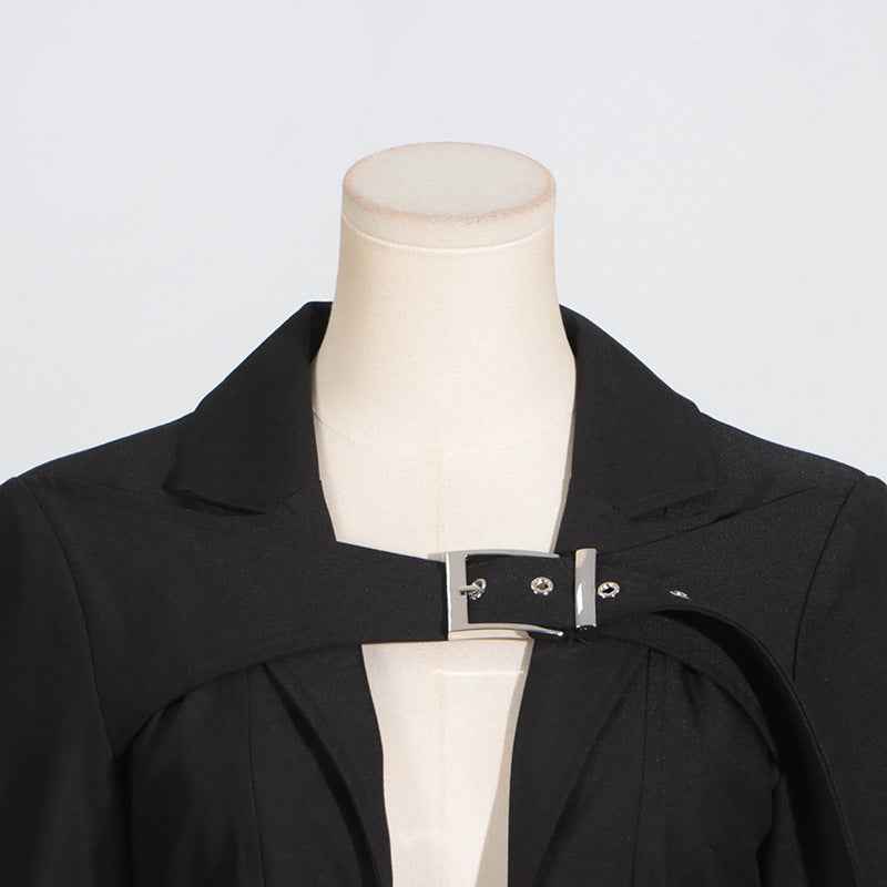 Irregular Asymmetric Jacket for Women MUNSIEUR