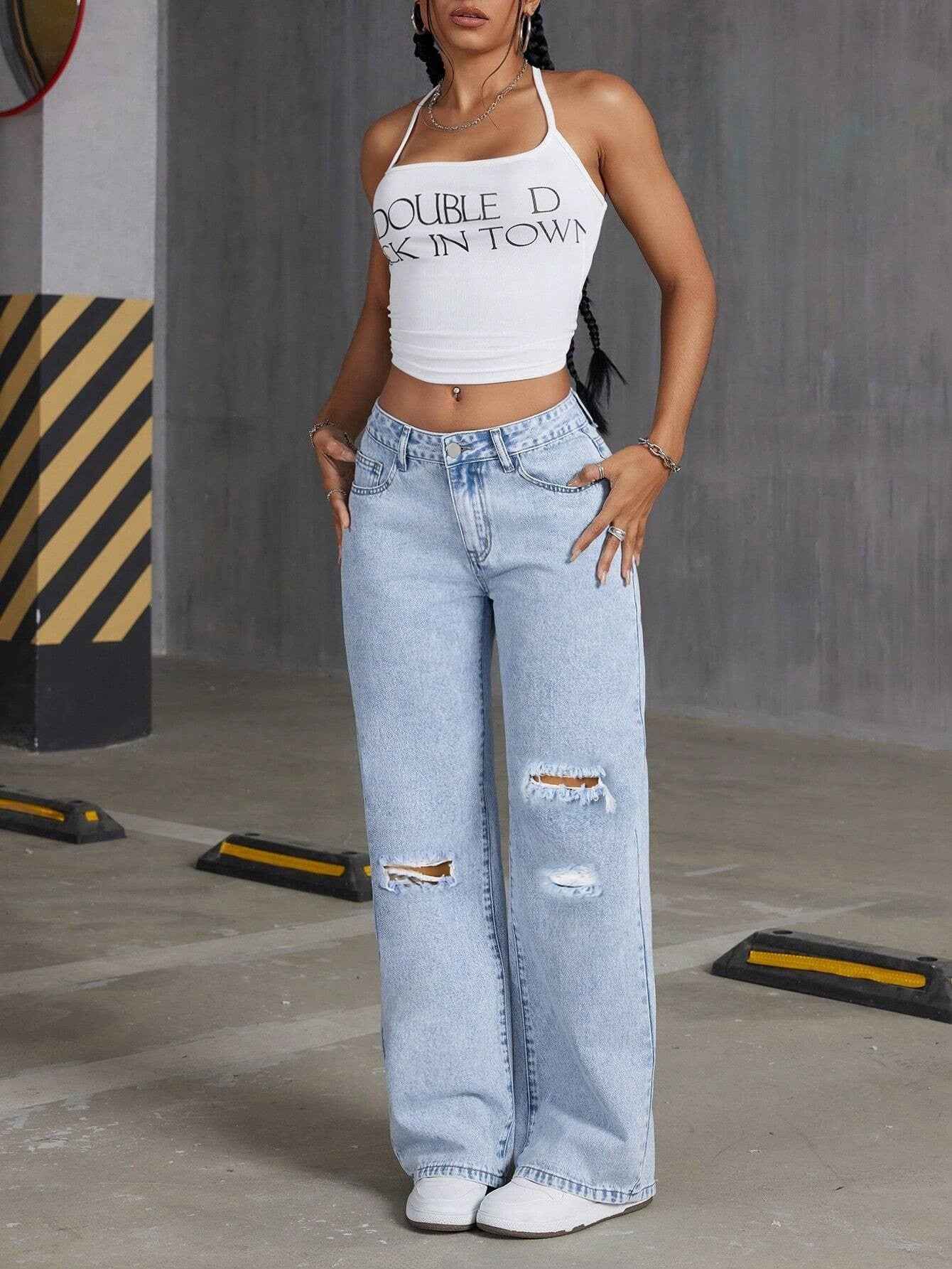 Women's Jeans High Waist Slimming