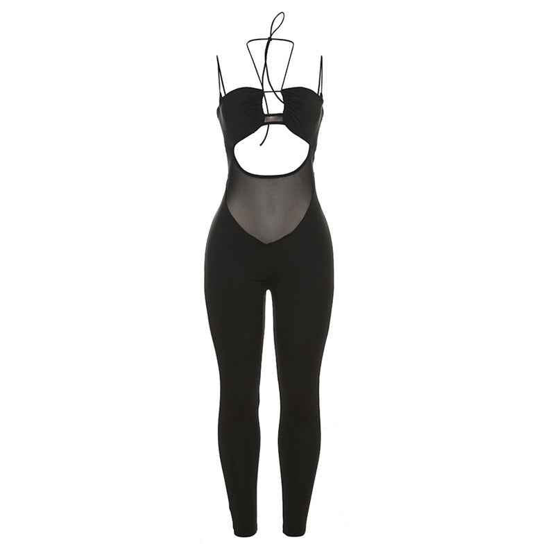 Cutout See through Jumpsuit for Women