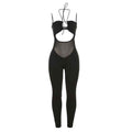Cutout See through Jumpsuit for Women