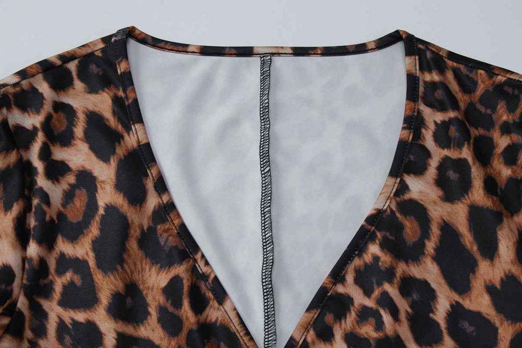 Leopard Print Romper