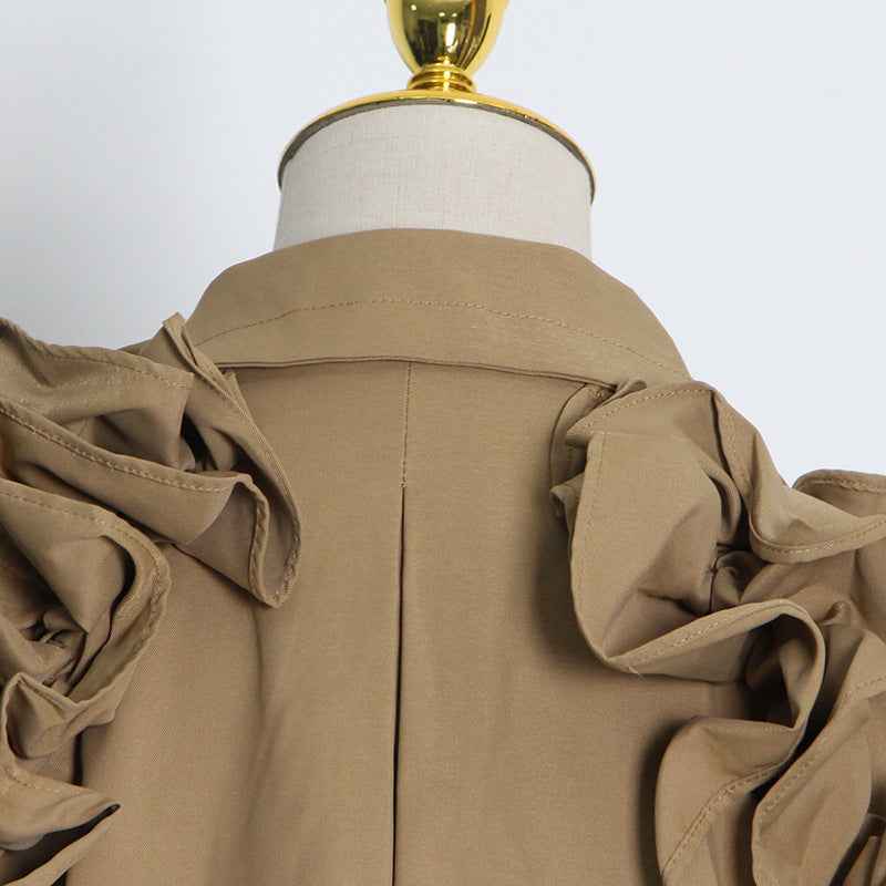Elegant High Grade Windbreaker for Women Jacket MUNSIEUR